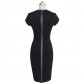 2016 Brand Designer Summer Zipper Sexy Sheath Dress For Party Mid-Calf Short Sleeve 4XL Dress Female  Plus Size Print  Dress