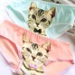 2016 Fashion Women Hot Sale Cotton Women Panties 3D Printed Cat Briefs Underwear for Gift Free Shipping