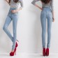 2016 Jeans Womens High Waist Elastic Skinny Denim Long Pencil Pants Plus Size 40 Woman Jeans Camisa Feminina Lady Fat Trousers