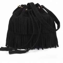 2016 Retro Faux Suede Fringe Women Bag Messenger Bags New Handbag Tassel Shoulder Handbags Crossbody Gift Free Shipping N513