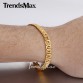 7MM 7, 8, 9inch Snail Link Rose Gold Filled  Bracelet Fashion Womens Mens Chain Unisex Boys Girls Trendy Jewelry GB29332216995391