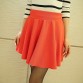 BORRUICE Sexy Women Skirt Fashion Fall Winter Skirts Plus Size XL High Waist Pleated Skirt Black Skater Skirt For Women32561286879