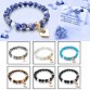 Boho Natural Stone Bracelets For Women Gold Heart Carter Love Bracelets & Bangles With Stones Ethnic Jewelry Pulseira Feminina32469026693