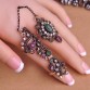 Carved Flowers Vintage Pretty Exquisite Mid Rings Fashion Turkish Jewelry Anel Aneis Masculinos Anillos Anti Gold Accessories32533989180