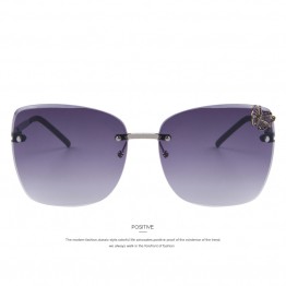MERRY'S Trendy Fashion Sunglasses Luxury Ladies Butterfly Designer Exclusive Brand Embellishment Sunglasses