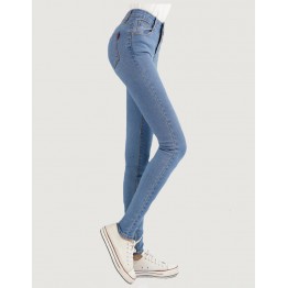 NEW fashion brand women skinny pencil jeans denim elastic pants washing color good quality woman casual jean pants