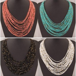 SPX5397 New Fashion Bohemian Bead Necklaces fashion necklaces for women 2014 collares accessories Body Jewelry