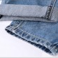 Spring New Women Jeans Ripped Holes Fashion Straight Full Length Mid Waist Famale Washed Denim Pants Cotton Trousers32253574805