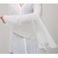 [TWOTWINSTYLE] 2016 Autumn Long Flare Sleeve Single Breasted Knitted Trench Women Coats New Fashion32749371930