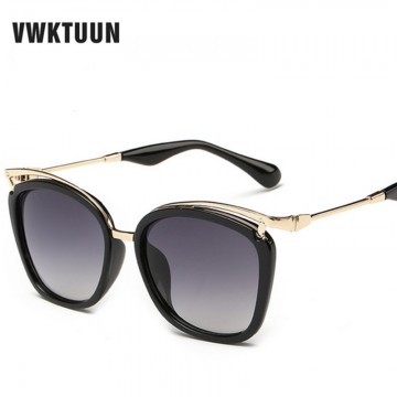 VWKTUUN 2016 New Trendy Luxury Sunglasses Women Metal Frame Sunglass Retro Mirror Shades Female Square Glasses Eyewear Oculos32616816618