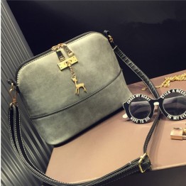vintage Nubuck Leather Women Bags Fashion Small Shell Bag Women Shoulder Bag Summer Casual Crossbody Bag